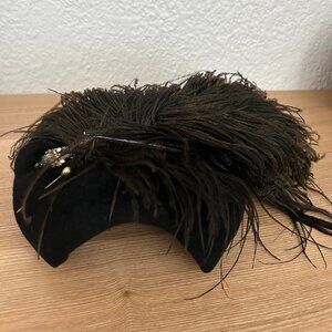 Vintage Christine Original Park Avenue Feather Hat 1940's